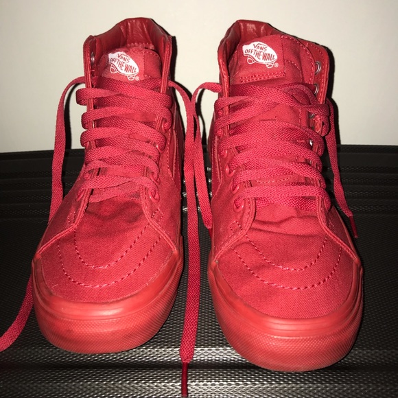 Red Vans - Picture 2 of 5